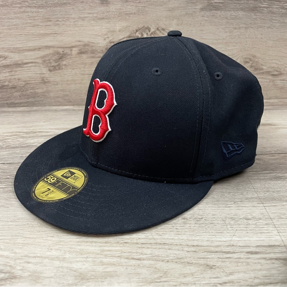 New Era 100th Anniversary Boston Red Sox 7 7/8 Embroidery MLB Cooperstown